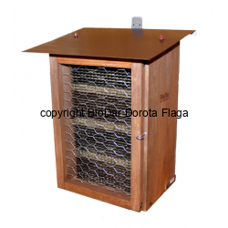 Example of use - with BioDar nesting trays for osmia bee breeding