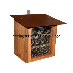Example of use - with BioDar nesting trays for Mason Bee breeding